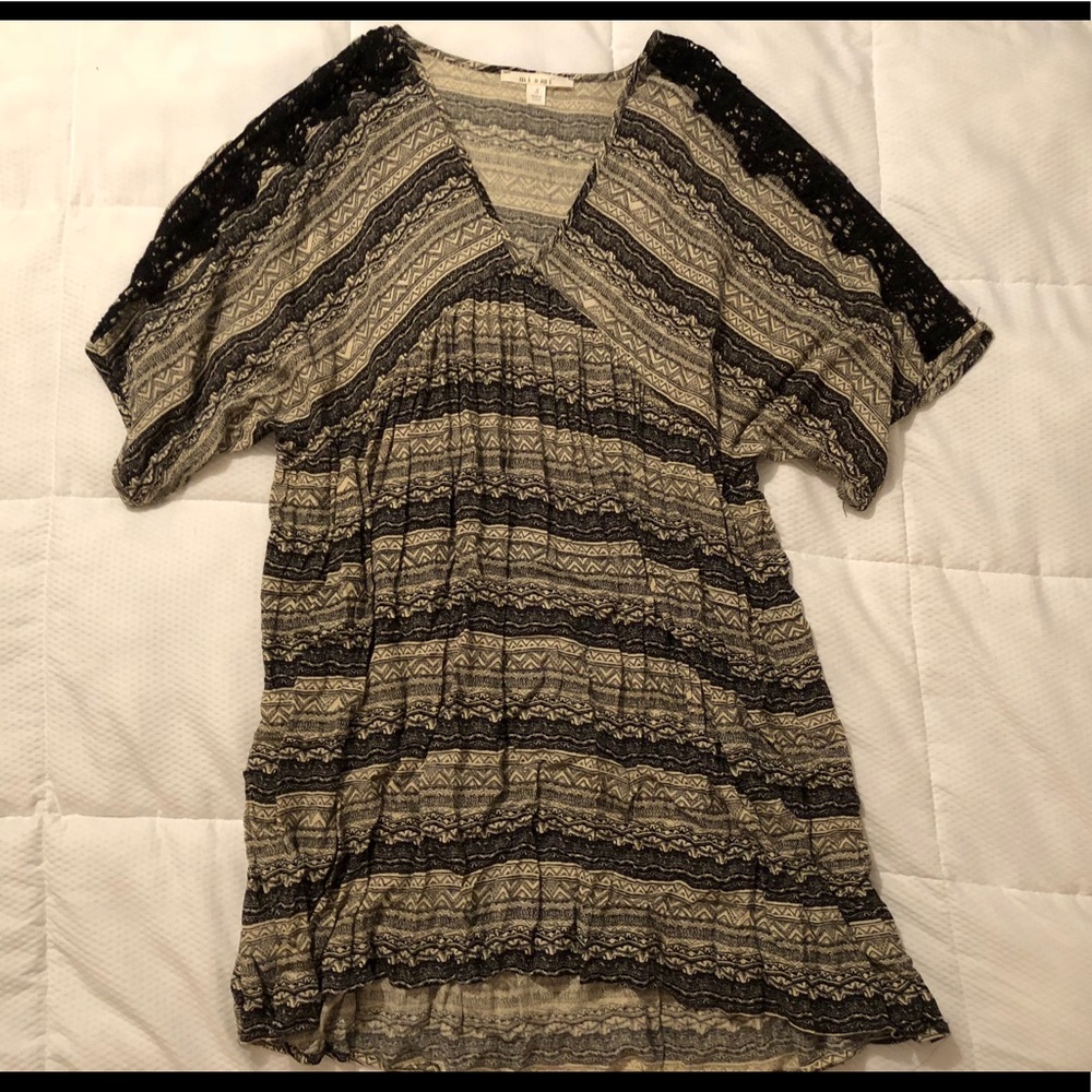 Short bohemian dress